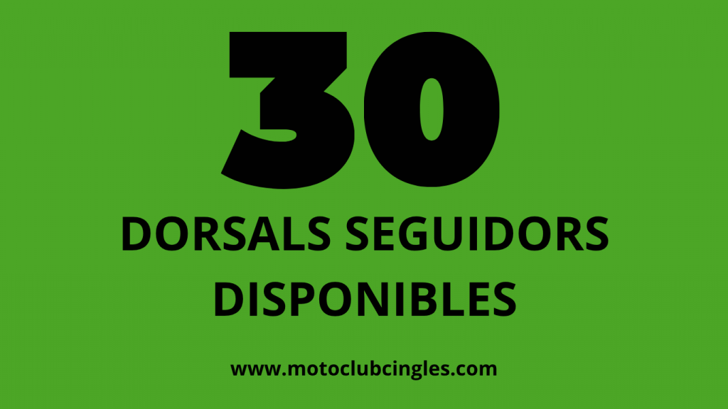 ELS DOS DIES DELS CINGLES OFEREIXEN 30 DORSALS DE SEGUIDOR