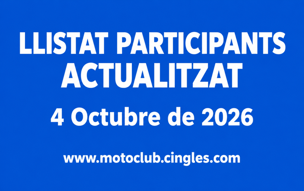 LLISTAT PARTICIPANTS ACTUALITZAT 04/10/26